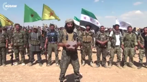 FSA and YPG units announce the formation of the Burkan Al-Firat coalition to combat ISIS and defend Kobanê.